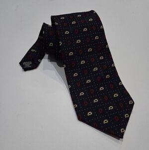 Vtg. Gap Elegant Blue and Gold Men's Tie